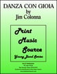 Danza Con Gioia Concert Band sheet music cover